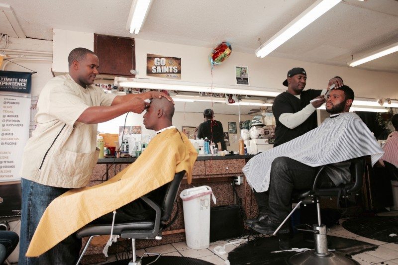 Dennis’ Barber Shop in New Orleans