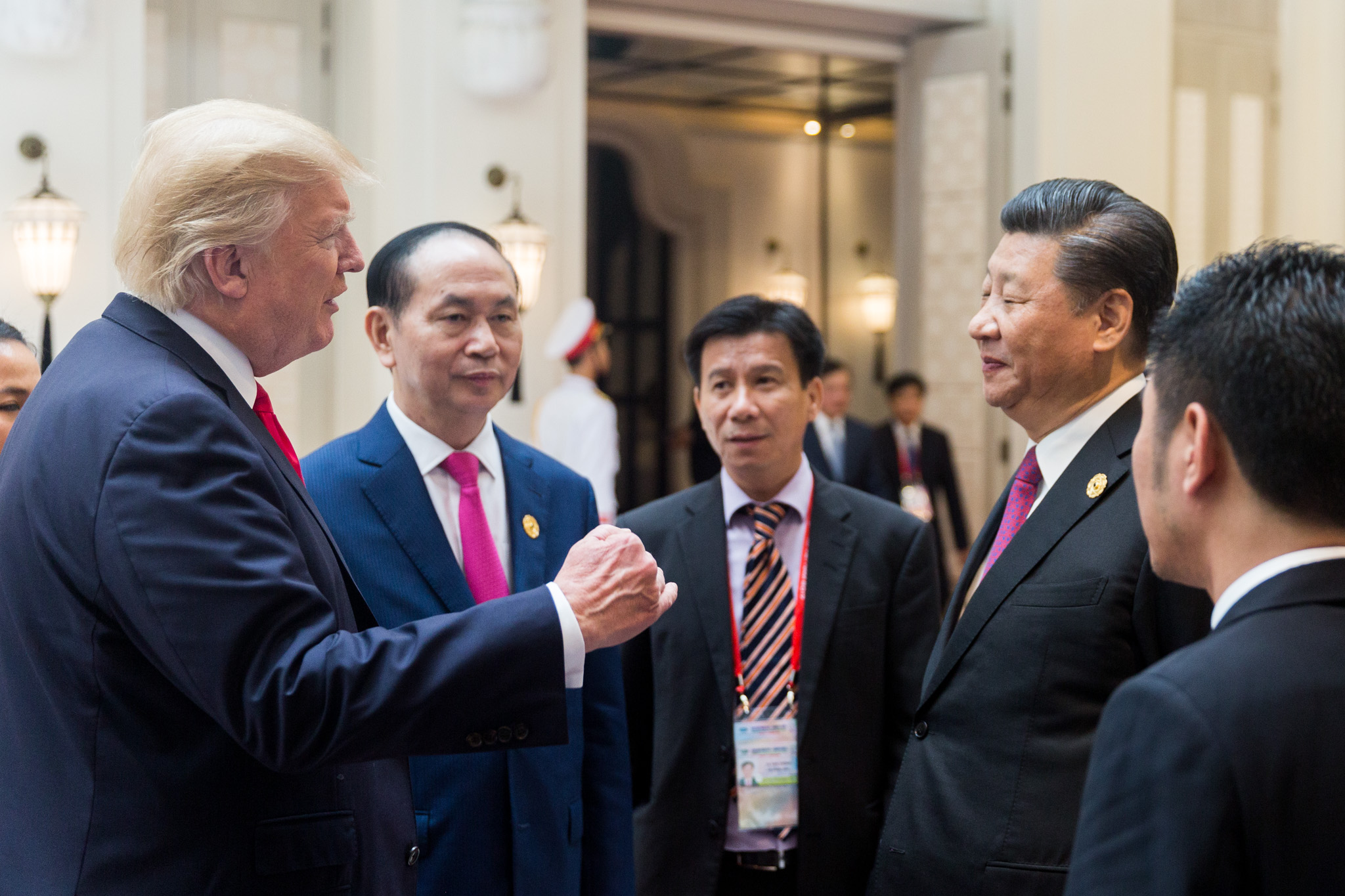 trump and Xi Jinping