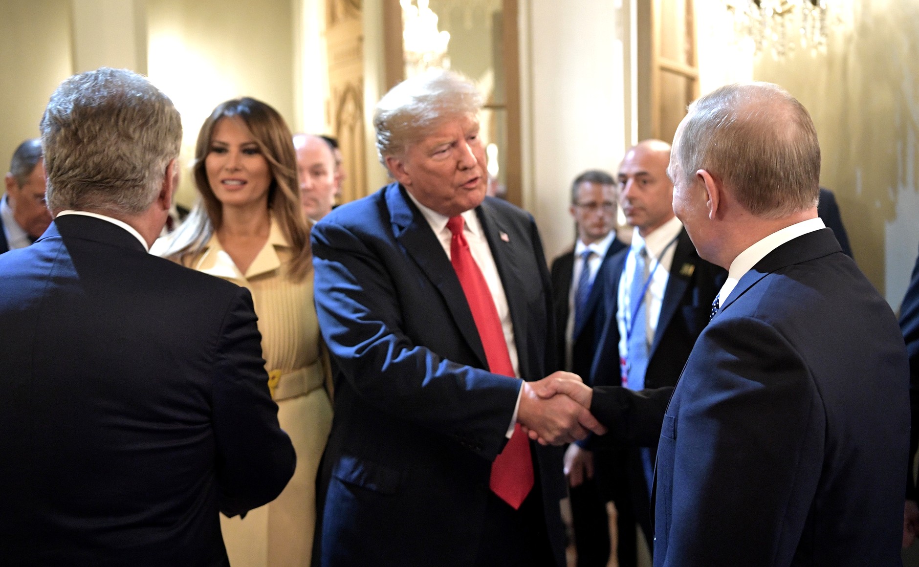 Putin and Trump in Helsinki