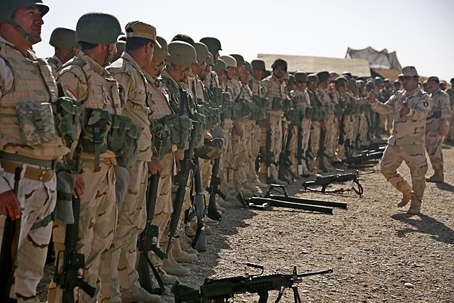 Soldiers in Iraqi Kurdistan