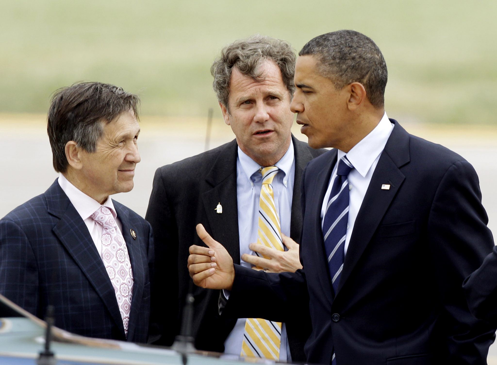 Barack Obama, Dennis Kucinich, Sherrod Brown