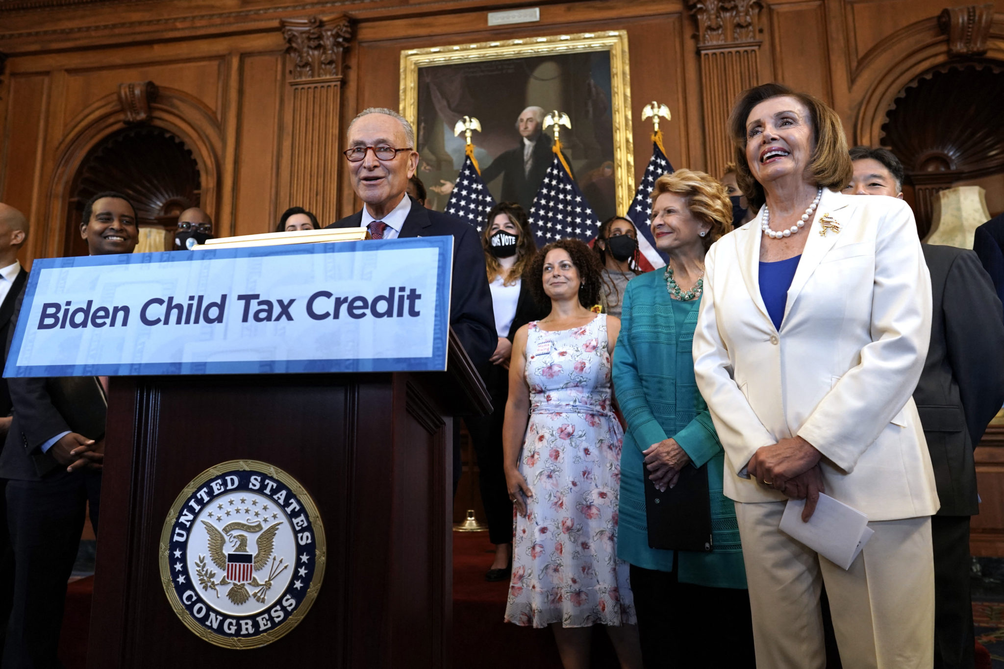 Nancy Pelosi on the Child Tax Credit - Washington