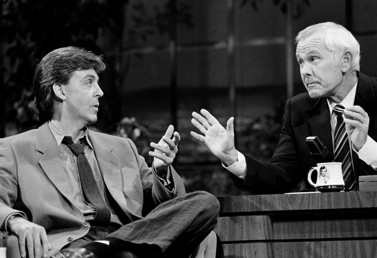 He-e-e-e-re’s Johnny!