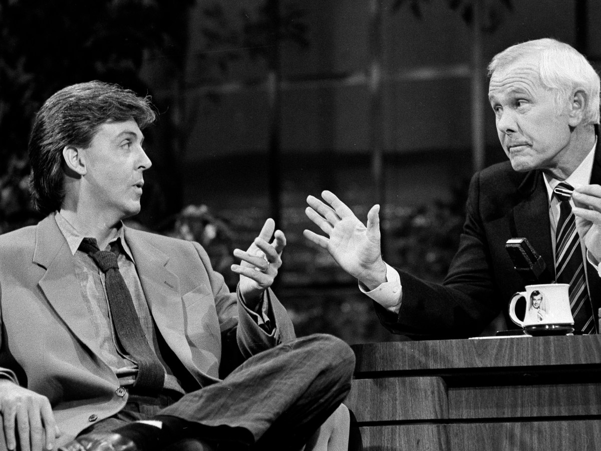 He-e-e-e-re’s Johnny!