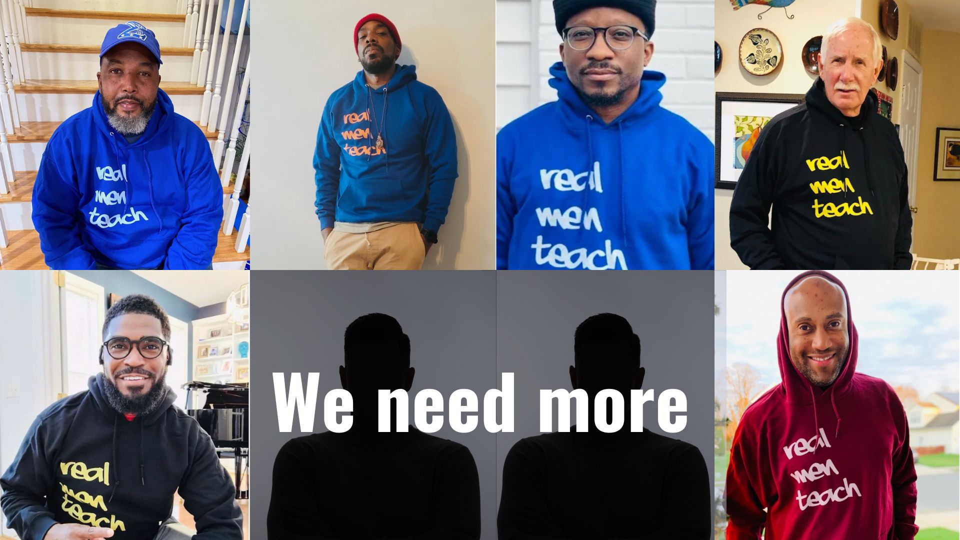 Real Men Teach—But We Need More of Them